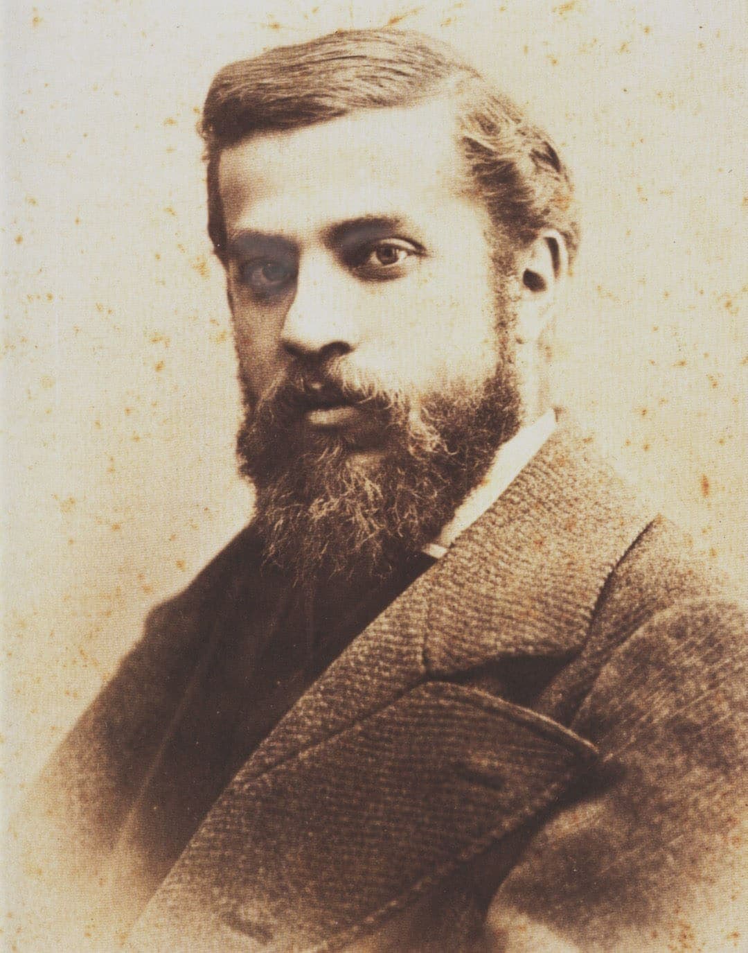 Antoni Gaudí en 1878, año de su licenciatura