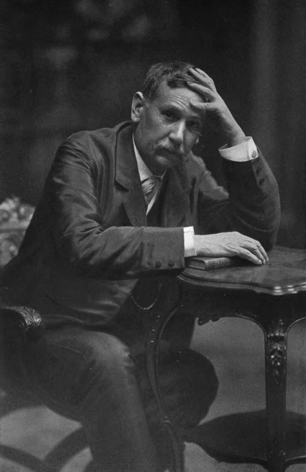 Retrato de Benito Pérez Galdós por Pau Audouard