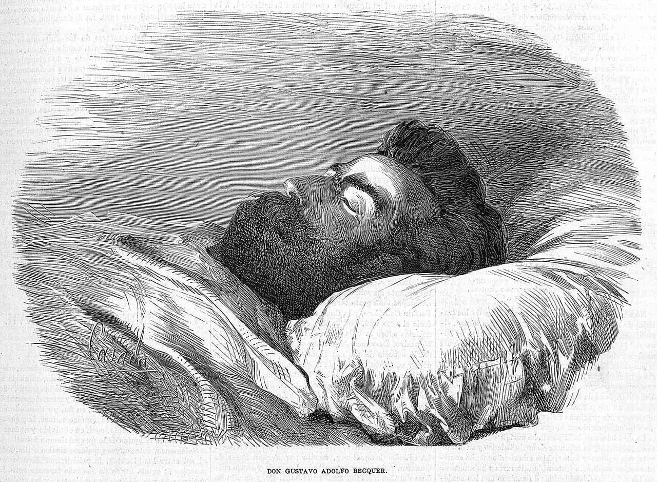 Ilustración de la época para las Leyendas de Bécquer