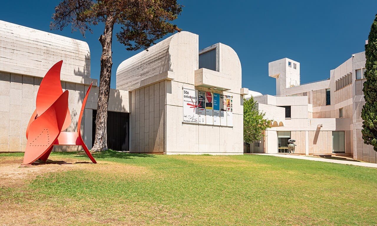 La Fundació Joan Miró en Montjuïc, Barcelona