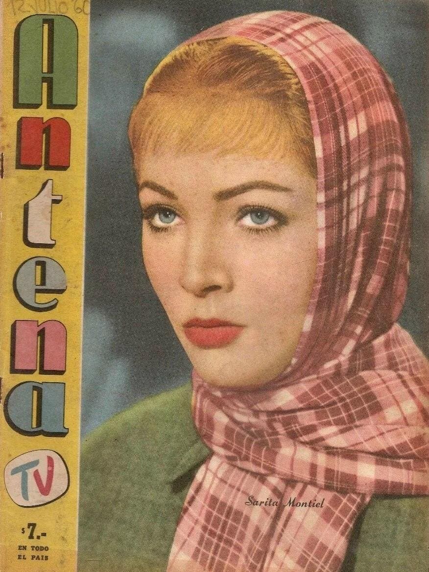 Sara Montiel en la portada de Antena, 1960