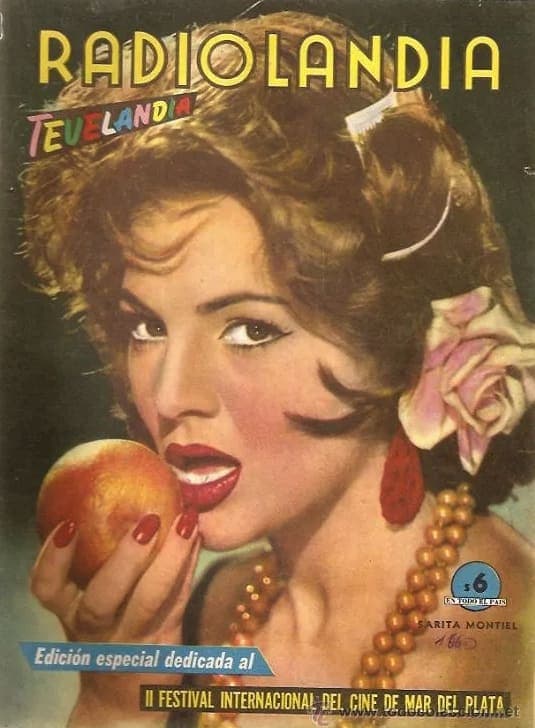 Sara Montiel en la revista Radiolandia, 1960