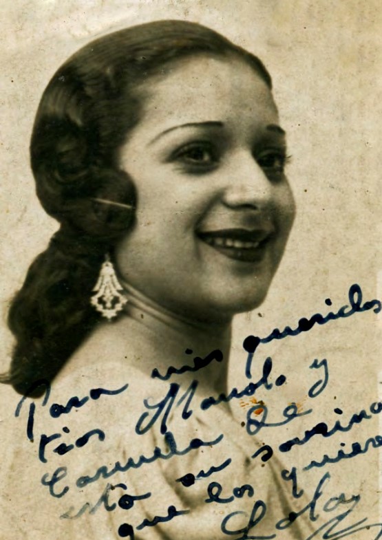 Lola Flores hacia 1941