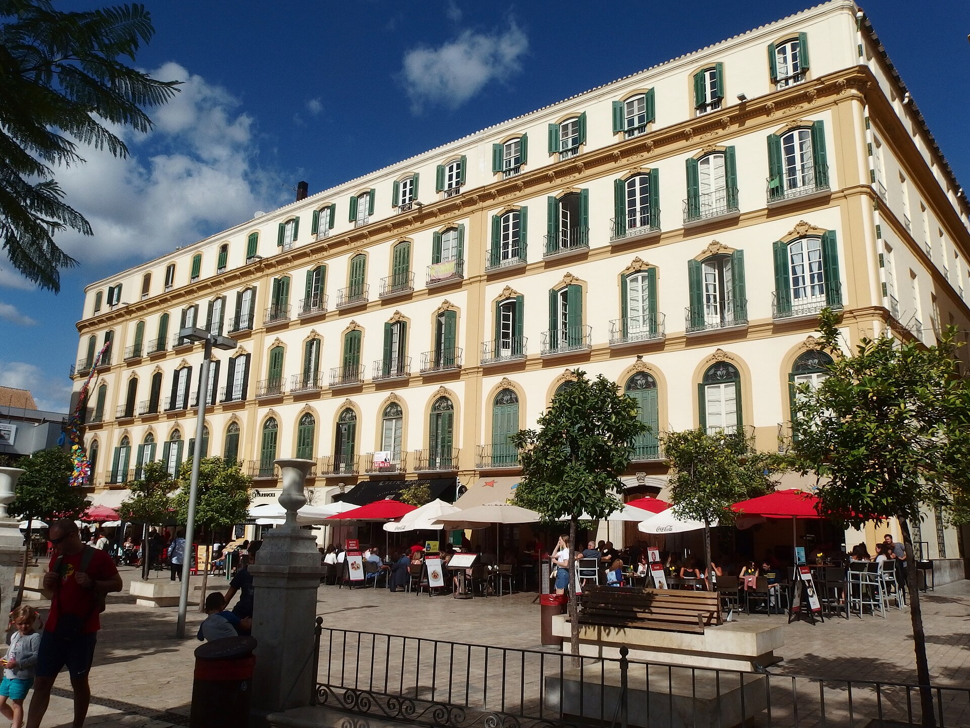 Casa natal de Picasso en la plaza de la Merced, Málaga